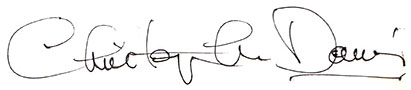Christopher Davis signature image