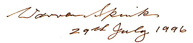 Warren Spinks signature image